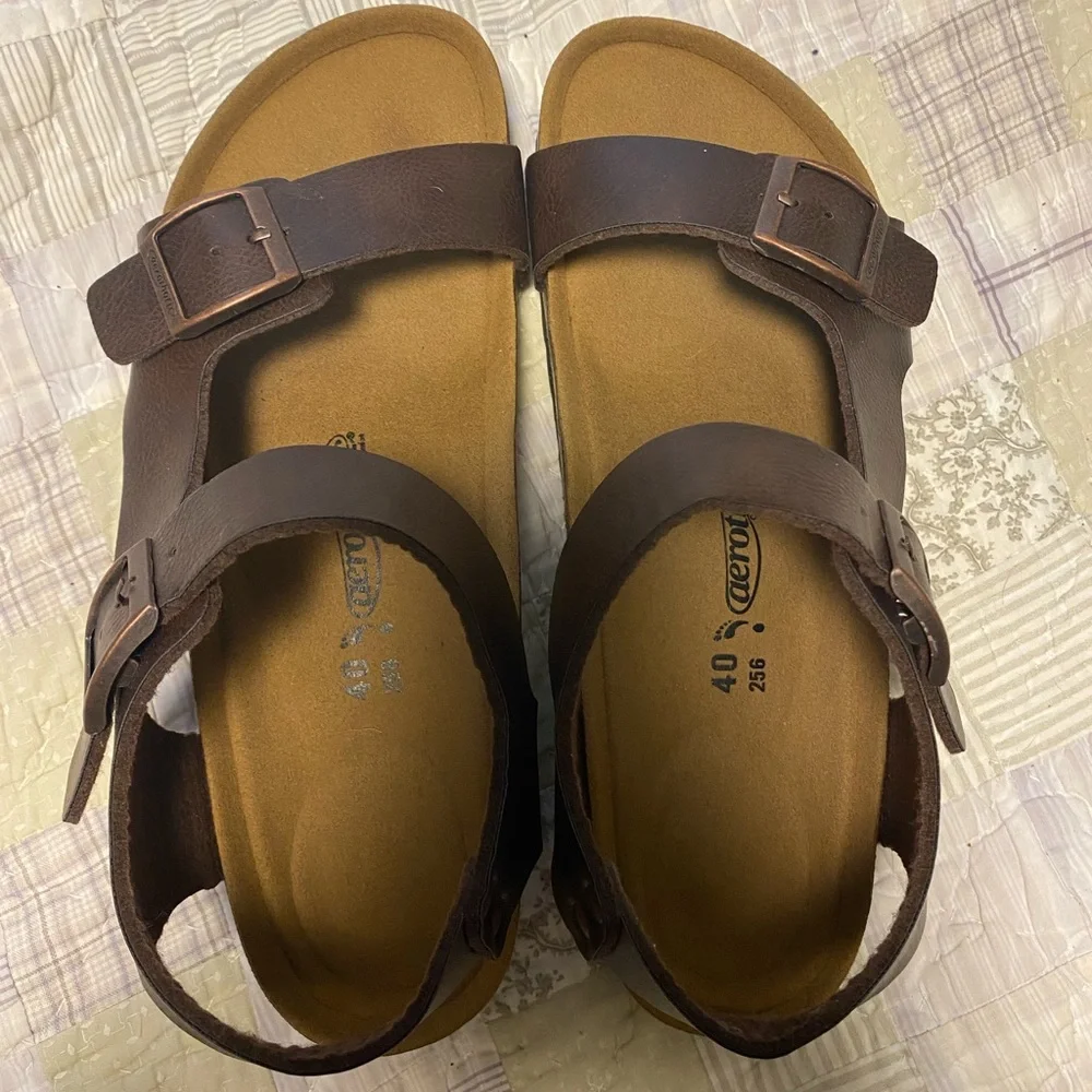 Aerothotic arch support cork footbed sandals. Women’s size 9. NWOT - Picture 3 of 8